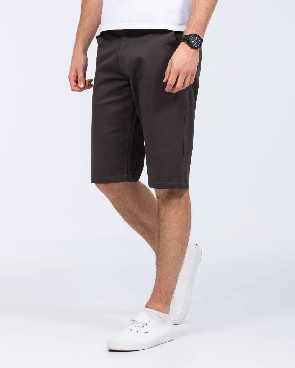 2t Grant Regular Fit Tall Chino Shorts (slate) quick dry