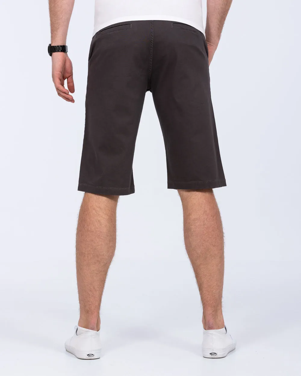2t Grant Regular Fit Tall Chino Shorts (slate) easy travel