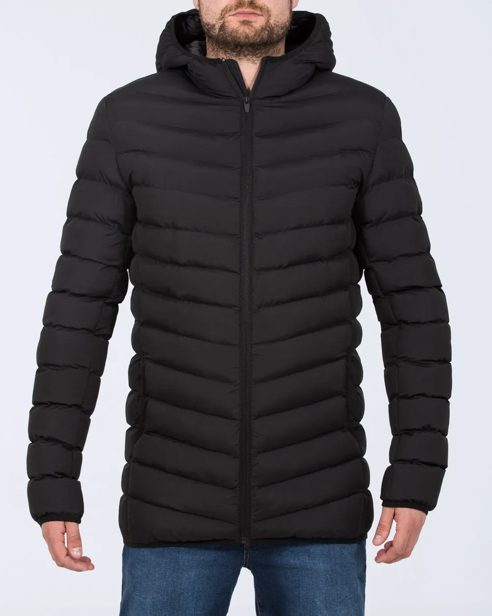 2t Grant Tall Puffer Jacket (black) bold urban layer