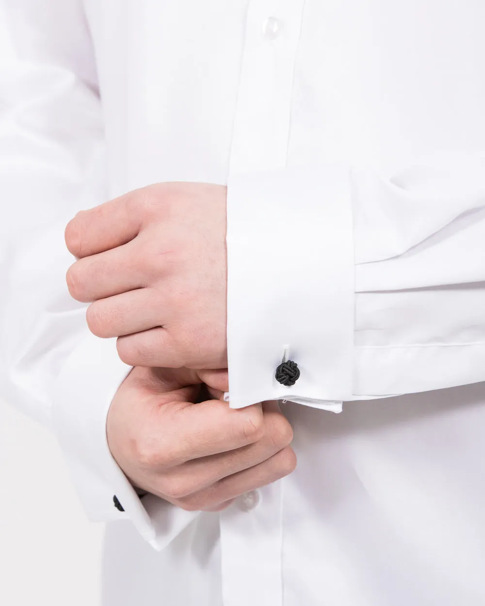 2t Gregor Regular Fit Extra Tall Double Cuff Shirt (white) Daily Boost