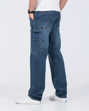 2t Hudson Tall Loose Fit Carpenter Jeans (mid wash) comfortable wear
