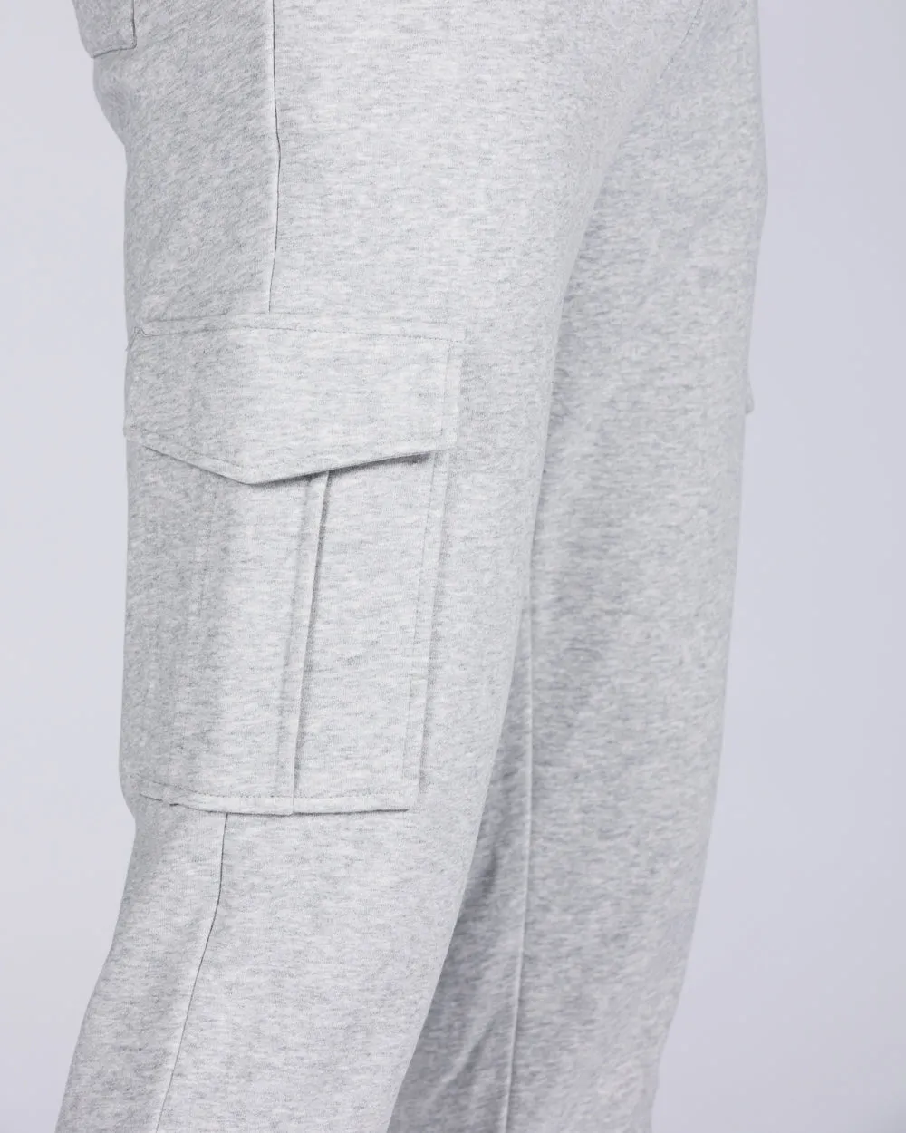2t Hugo Slim Fit Tall Cargo Joggers (heather grey) all seasons