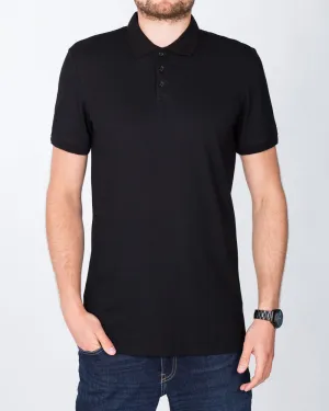 2t Jack Slim Fit Tall Polo Shirt (black) office style