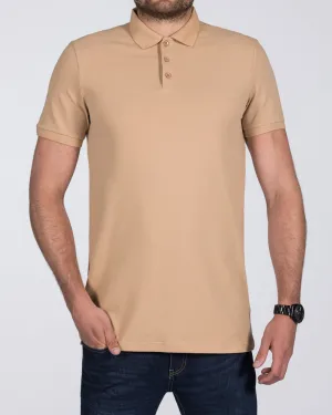 2t Jack Slim Fit Tall Polo Shirt (camel brown) fresh breeze