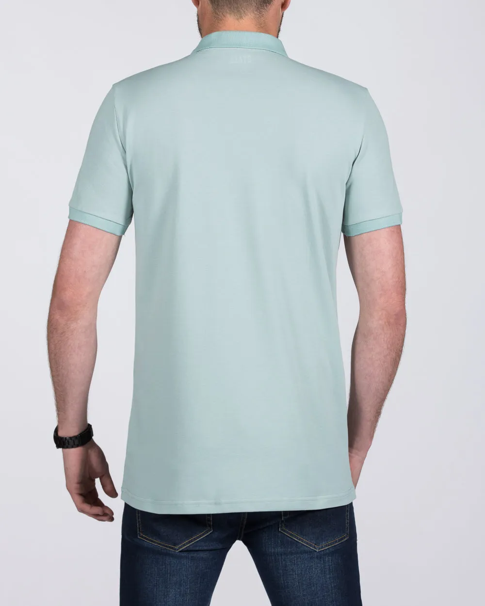 2t Jack Slim Fit Tall Polo Shirt (fern green) sharp mood