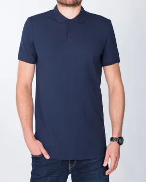 2t Jack Slim Fit Tall Polo Shirt (navy) all-day wear