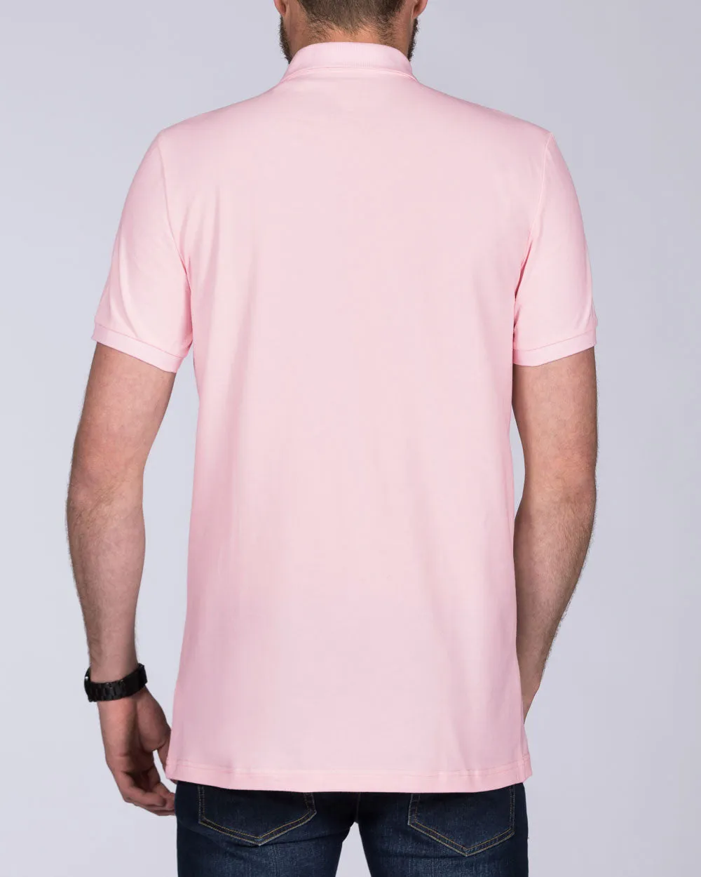 2t Jack Slim Fit Tall Polo Shirt (pink) fall color