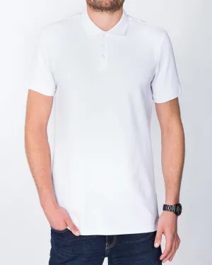2t Jack Slim Fit Tall Polo Shirt (white) fall color