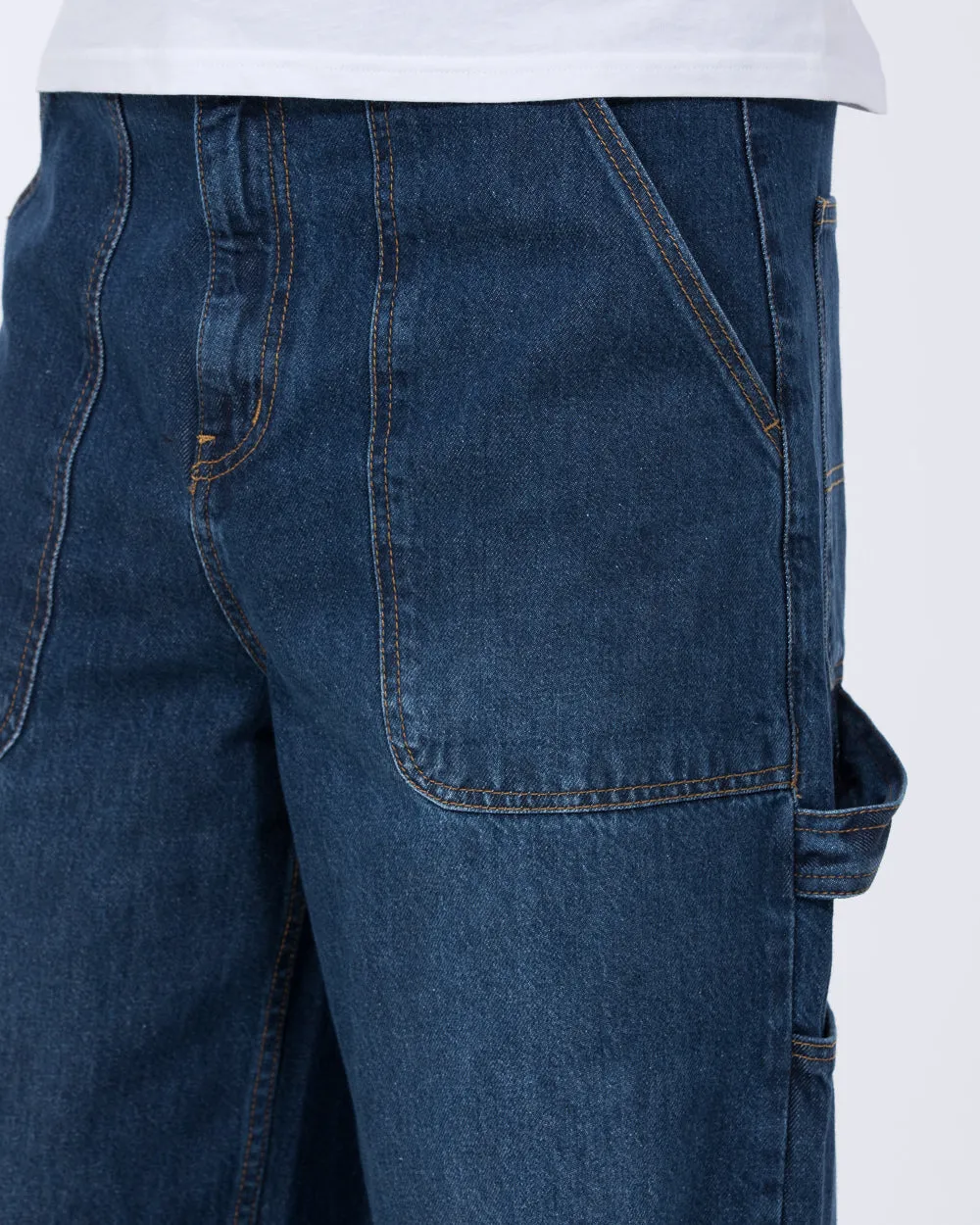 2t Jacob Tall Loose Fit Carpenter Jeans (mid wash) multi choice