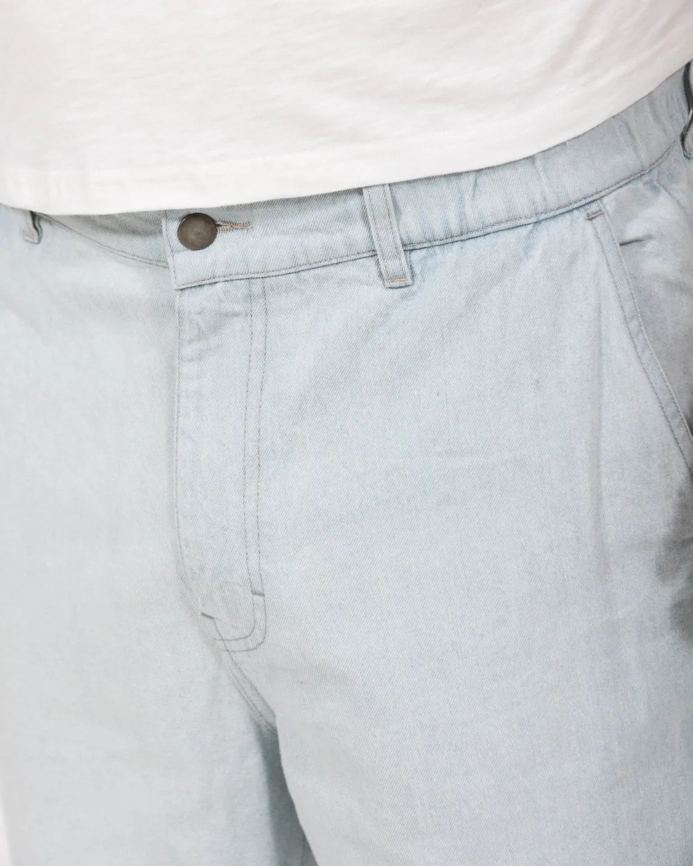 2t James Loose Fit Tall Elasticated Waist Jeans (light blue) fashion versatile