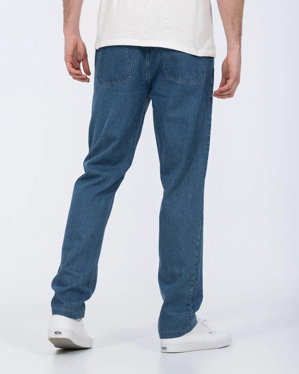 2t James Loose Fit Tall Elasticated Waist Jeans (mid) unique style