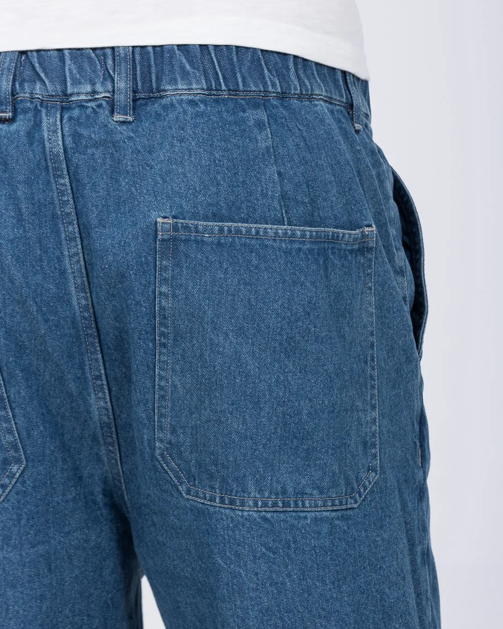 2t James Loose Fit Tall Elasticated Waist Jeans (mid) fashionista emotion