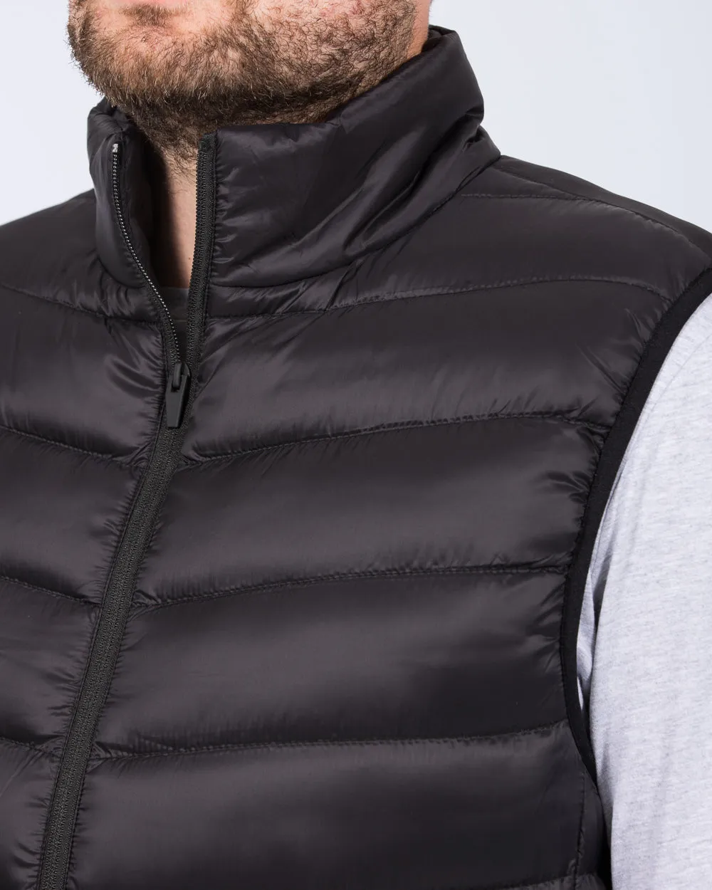 2t Jay Tall Gilet (black) spring chill shell