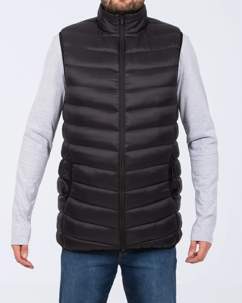 2t Jay Tall Gilet (black) performance daily wear