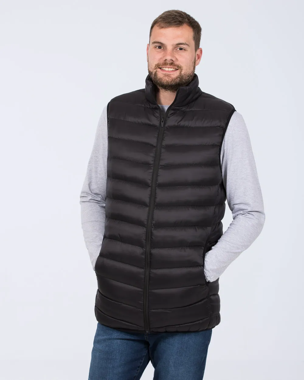 2t Jay Tall Gilet (black) fresh air fit