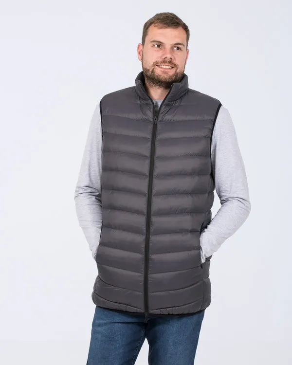 2t Jay Tall Gilet (grey) on-the-go wear
