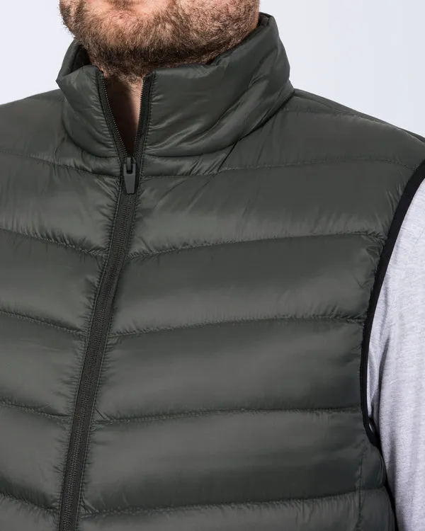 2t Jay Tall Gilet (khaki) sunrise hike look