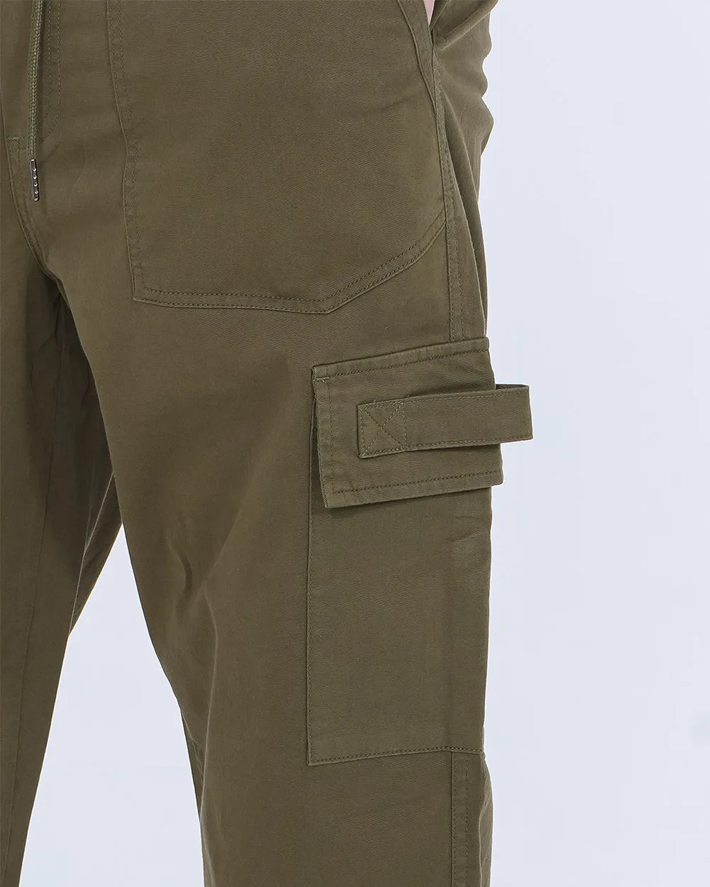 2t Jayden Regular Fit Tall Utility Cargo Trousers (khaki) all purpose