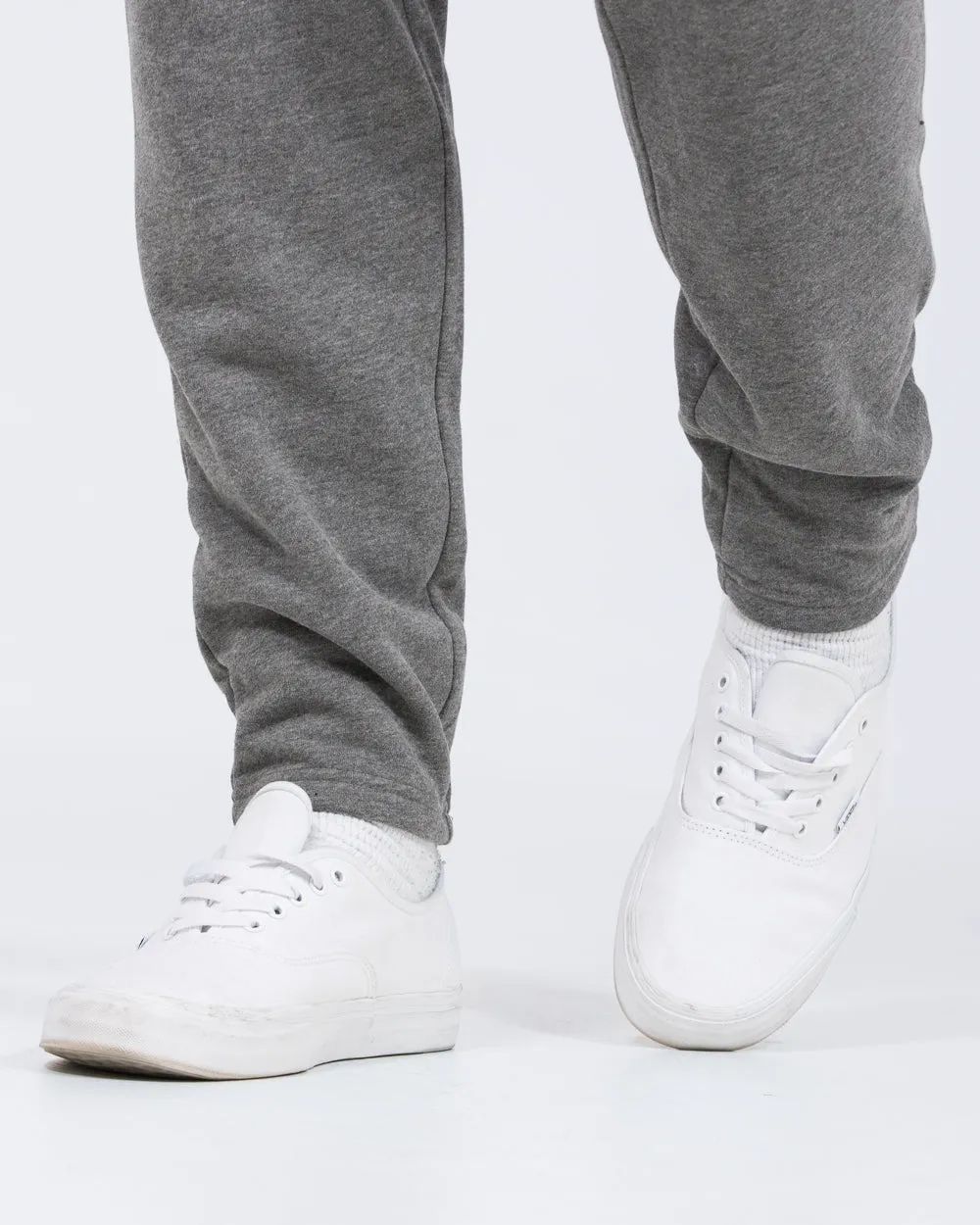 2t Joe Regular Fit Open Hem Tall Joggers (charcoal) elastic band