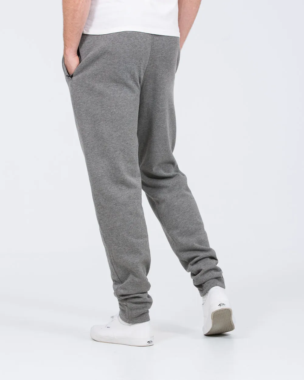 2t Joe Regular Fit Open Hem Tall Joggers (charcoal) gym exclusive