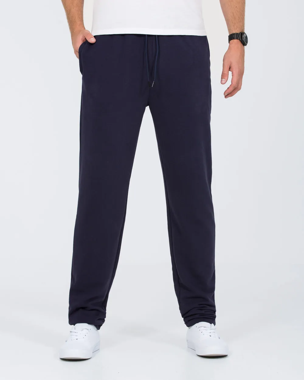 2t Joe Regular Fit Open Hem Tall Joggers (navy) flexible wear