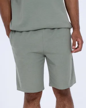 2t Kai Tall Textured Shorts (light teal) comfort match