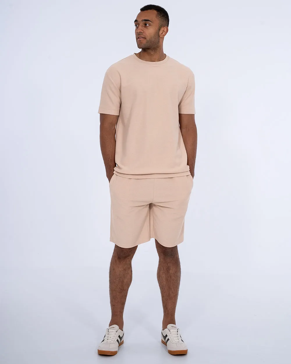2t Kai Tall Textured T-Shirt (cement) joy vibe