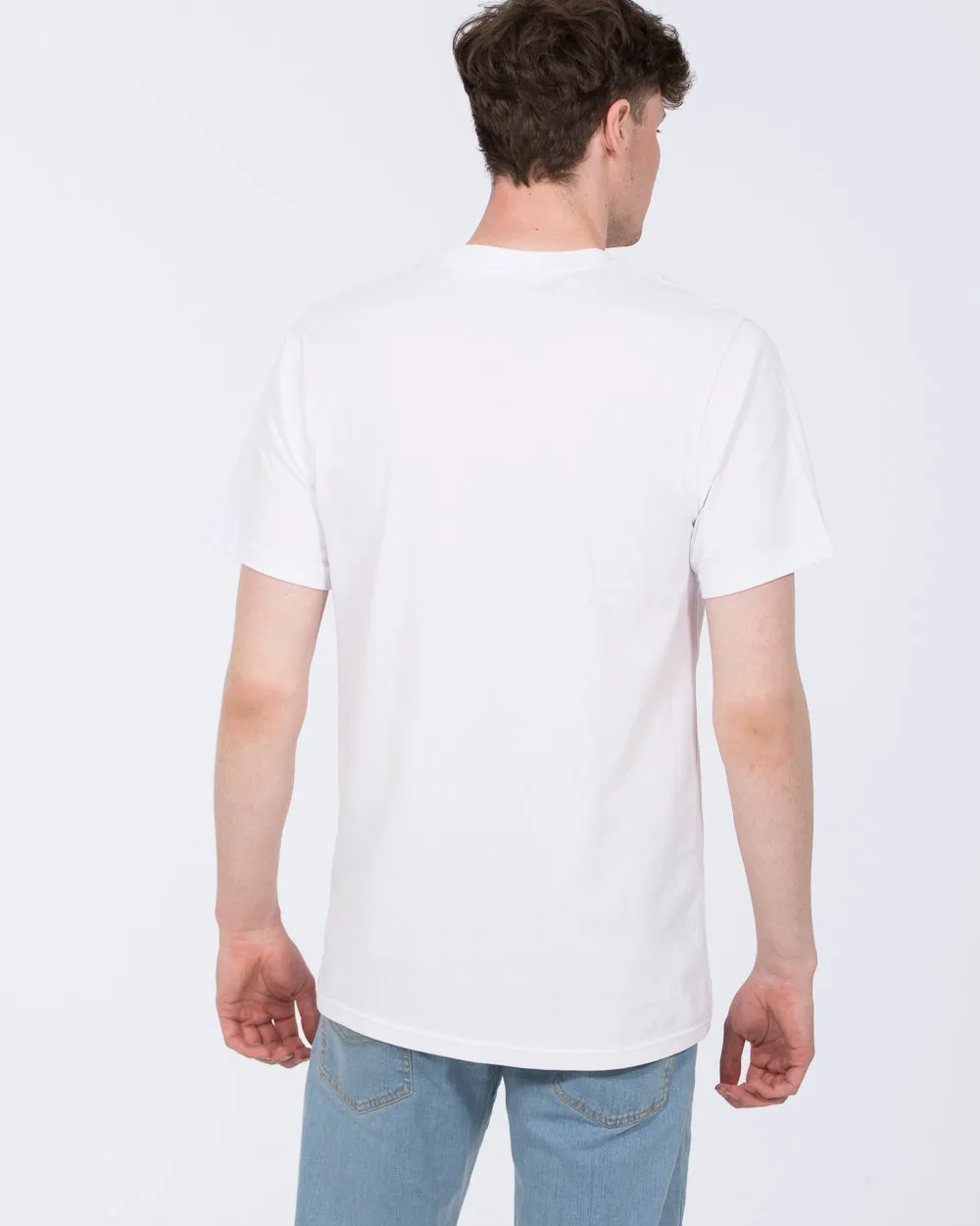 2t Lenny Tall Regular Fit T-Shirt (white) daily basic
