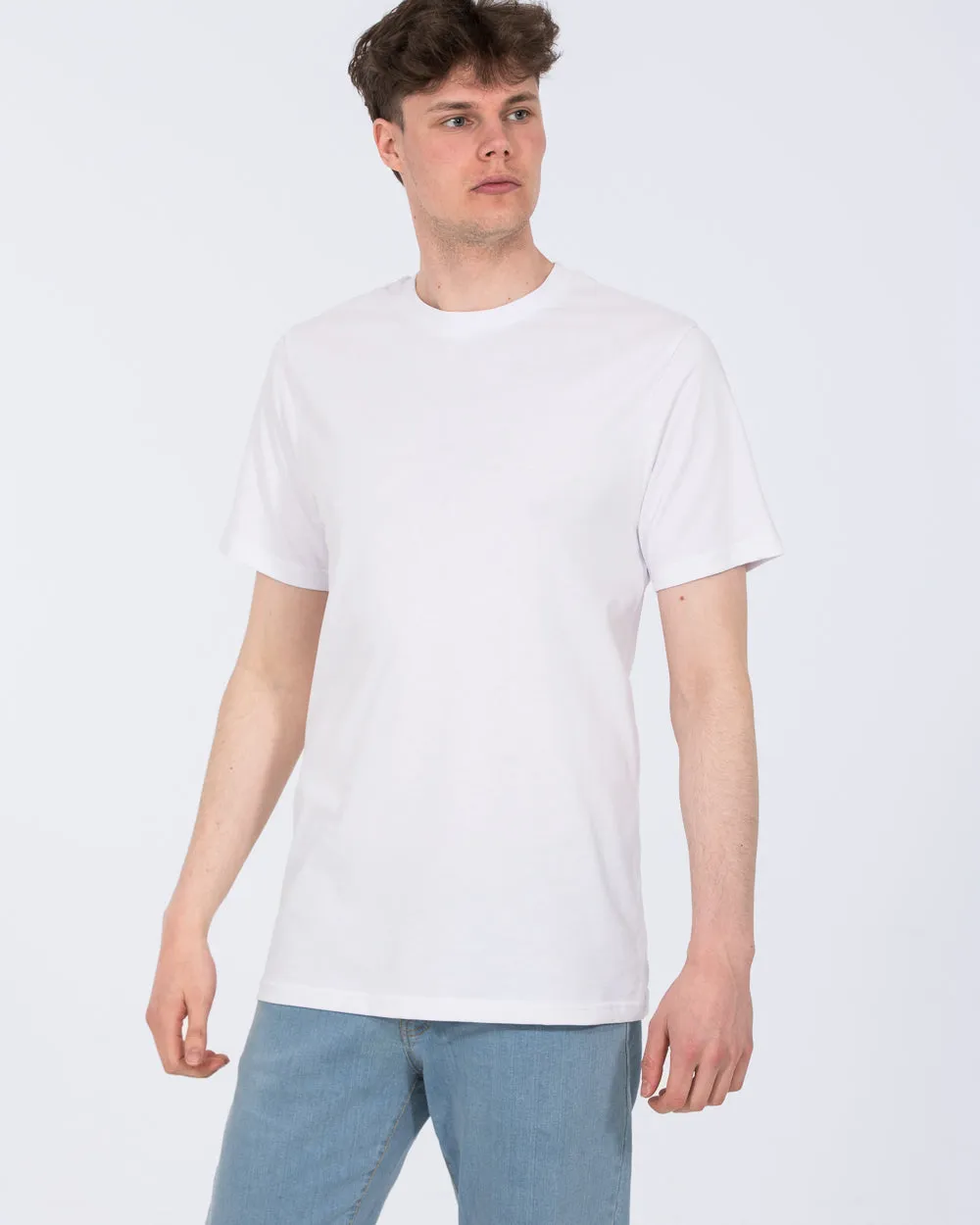 2t Lenny Tall Regular Fit T-Shirt (white) modern cool