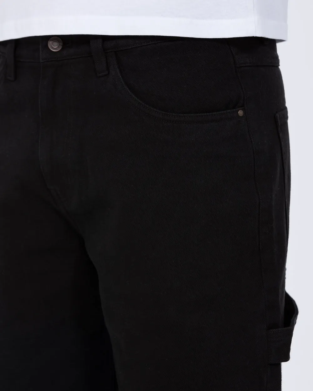 2t Leon Tall Carpenter Shorts (black) casual style