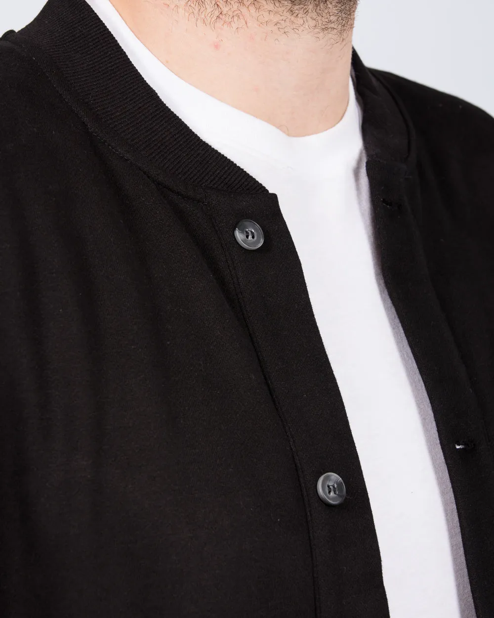 2t Lewis Tall Jersey Bomber Jacket (black) year-round protector