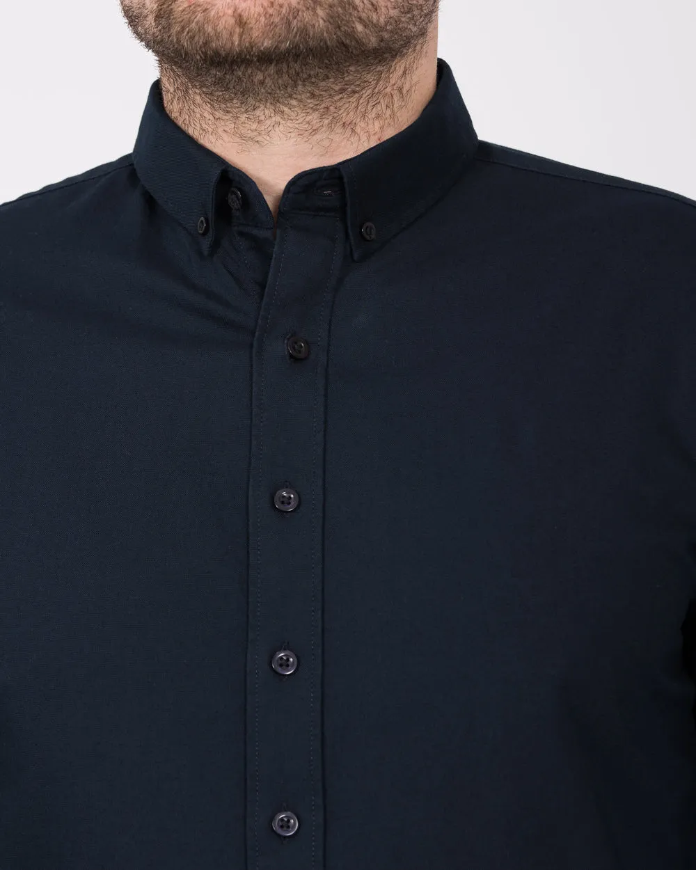 2t Logan Slim Fit Tall Oxford Shirt (navy) Move Well