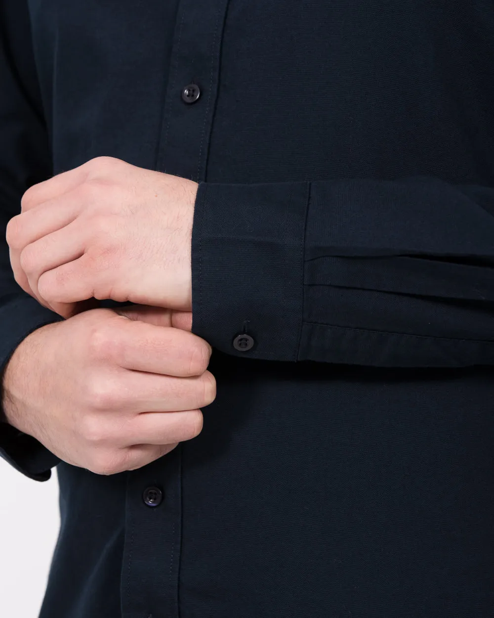 2t Logan Slim Fit Tall Oxford Shirt (navy) Life Code