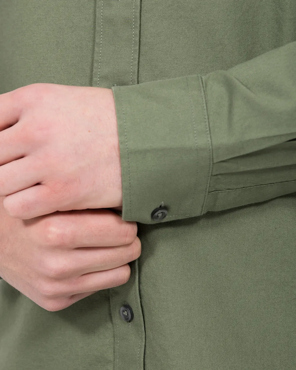 2t Logan Slim Fit Tall Oxford Shirt (olive) Work Balance