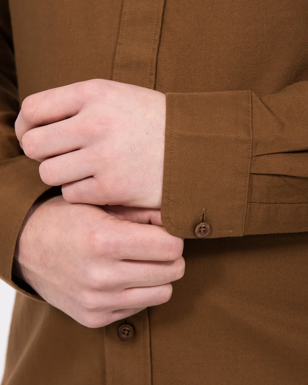 2t Logan Slim Fit Tall Oxford Shirt (tan) Style Staple