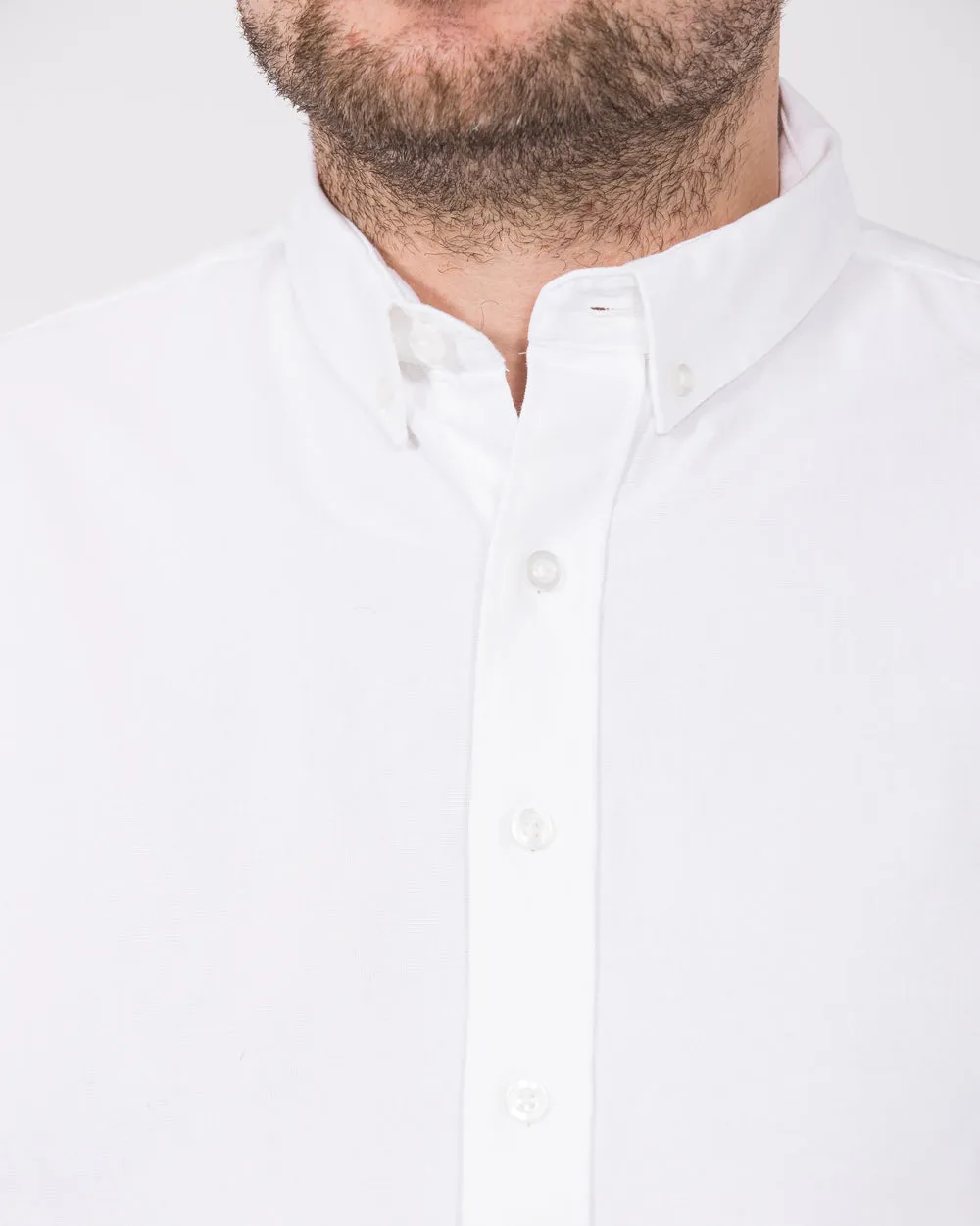 2t Logan Slim Fit Tall Oxford Shirt (white) Fresh Fit