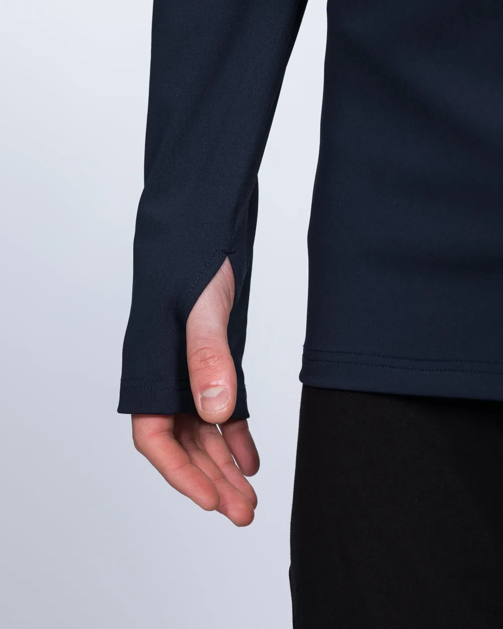 2t Long Sleeve Quarter-Zip Training Top (navy) porch vibe