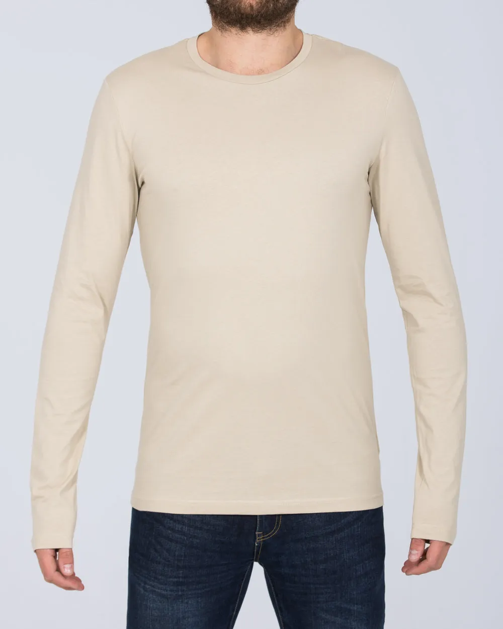 2t Long Sleeve Tall T-Shirt (natural) skin breath