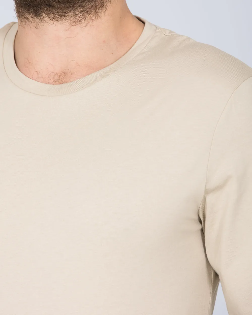 2t Long Sleeve Tall T-Shirt (natural) sun proof