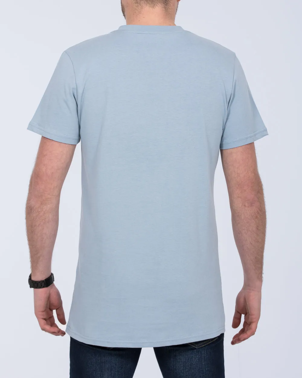 2t Lucas Tall Regular Fit T-Shirt (light blue) street fashion