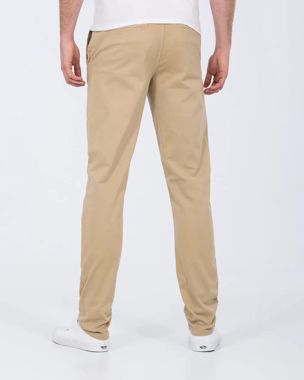 2t Ludvig Slim Fit Tall Chinos (beige) office essentials