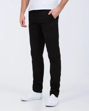 2t Ludvig Slim Fit Tall Chinos (black) travel gear