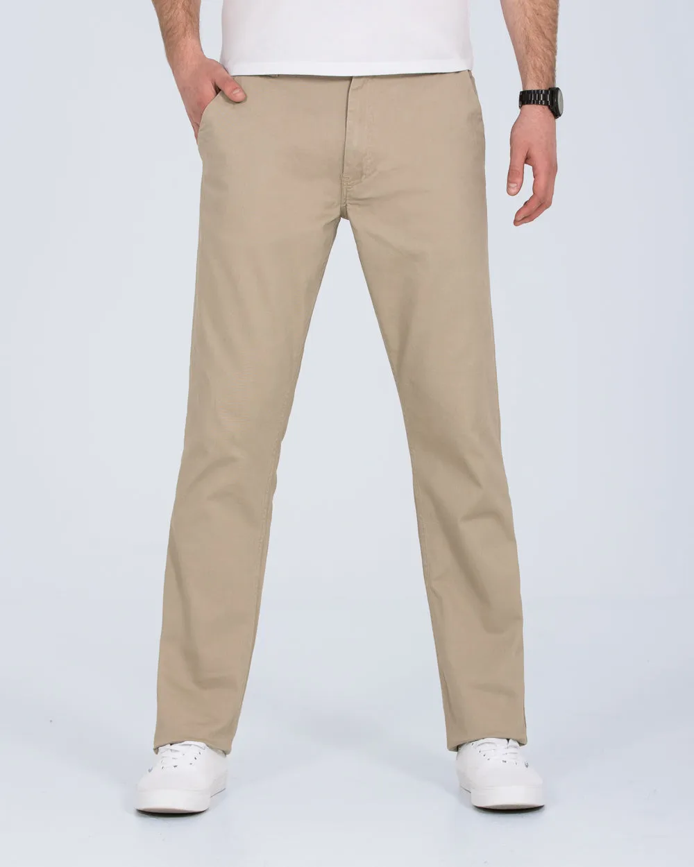 2t Marco Regular Fit Tall Chinos (beige) day to night
