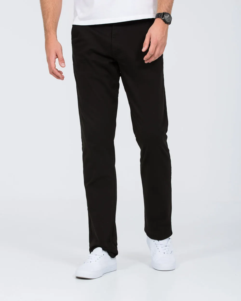 2t Marco Regular Fit Tall Chinos (black) fresh look