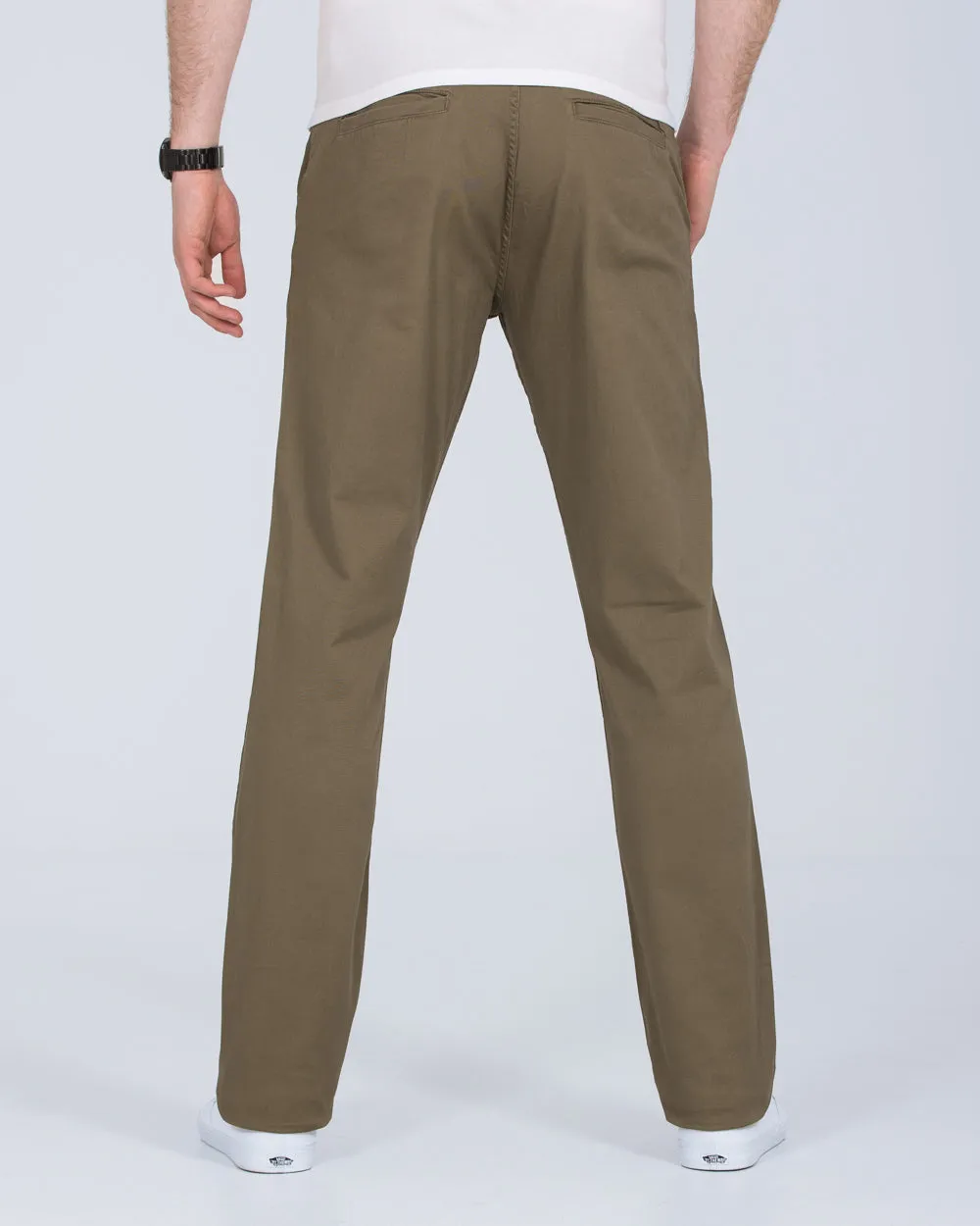 2t Marco Regular Fit Tall Chinos (light khaki) street style