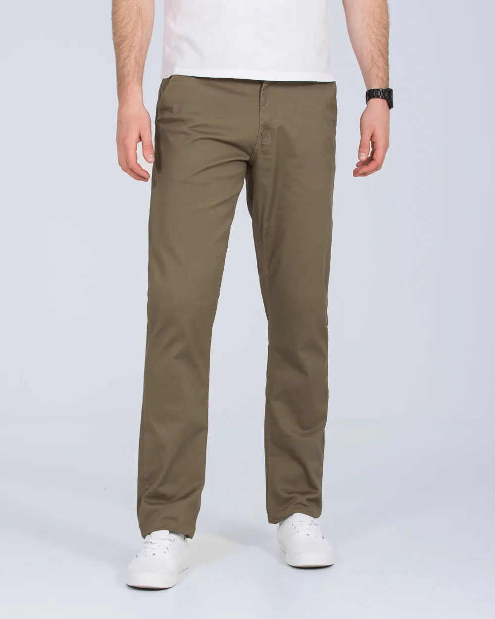 2t Marco Regular Fit Tall Chinos (light khaki) stylish comfort
