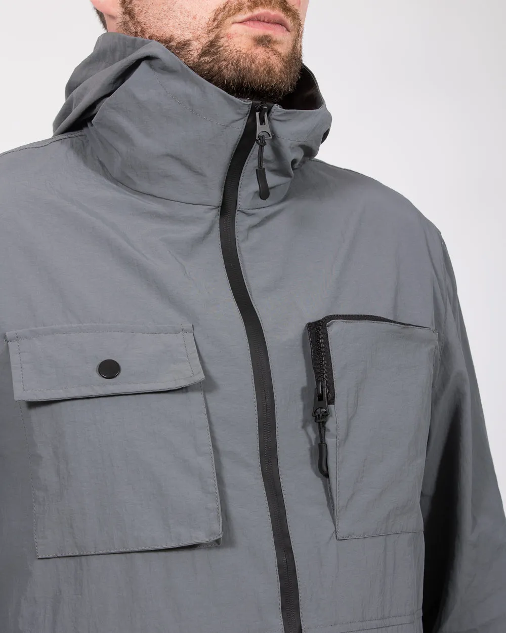 2t Mason Tall Lightweight Jacket (grey) breezy style touch
