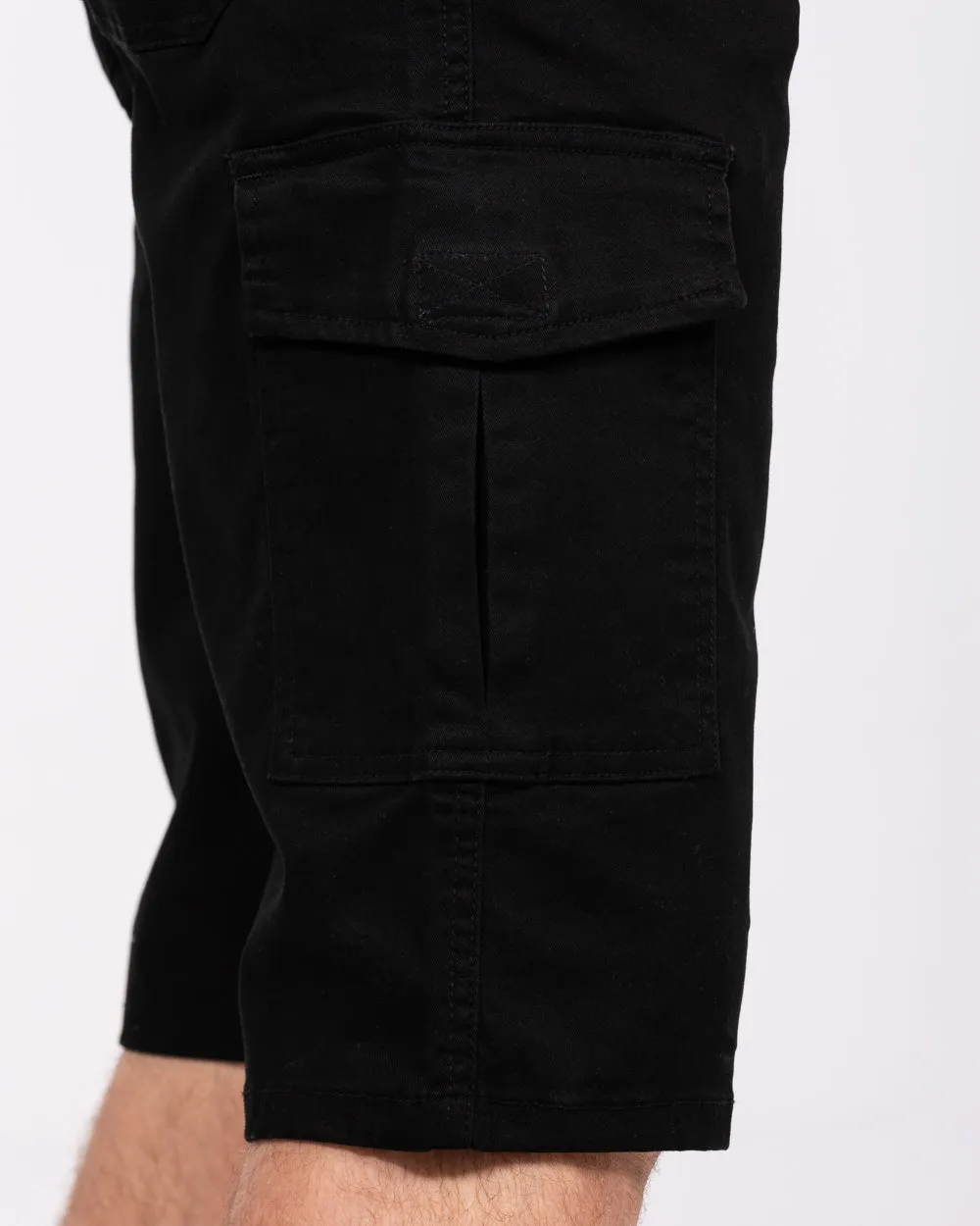 2t Mateo Tall Cargo Shorts (black) summer energy
