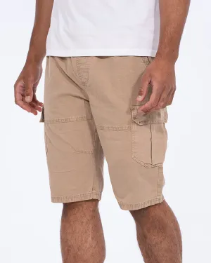 2t Micah Tall Ripstop Cargo Shorts (beige) free running