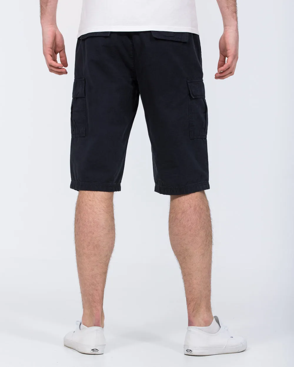 2t Micah Tall Ripstop Cargo Shorts (navy) casual comfort